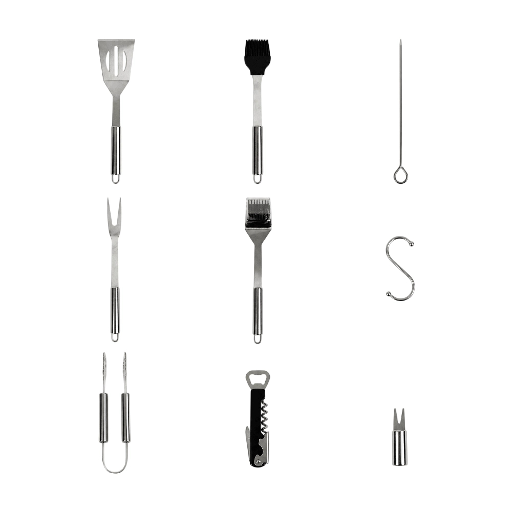 9-Piece Pizza & BBQ Tool Set - Image 3