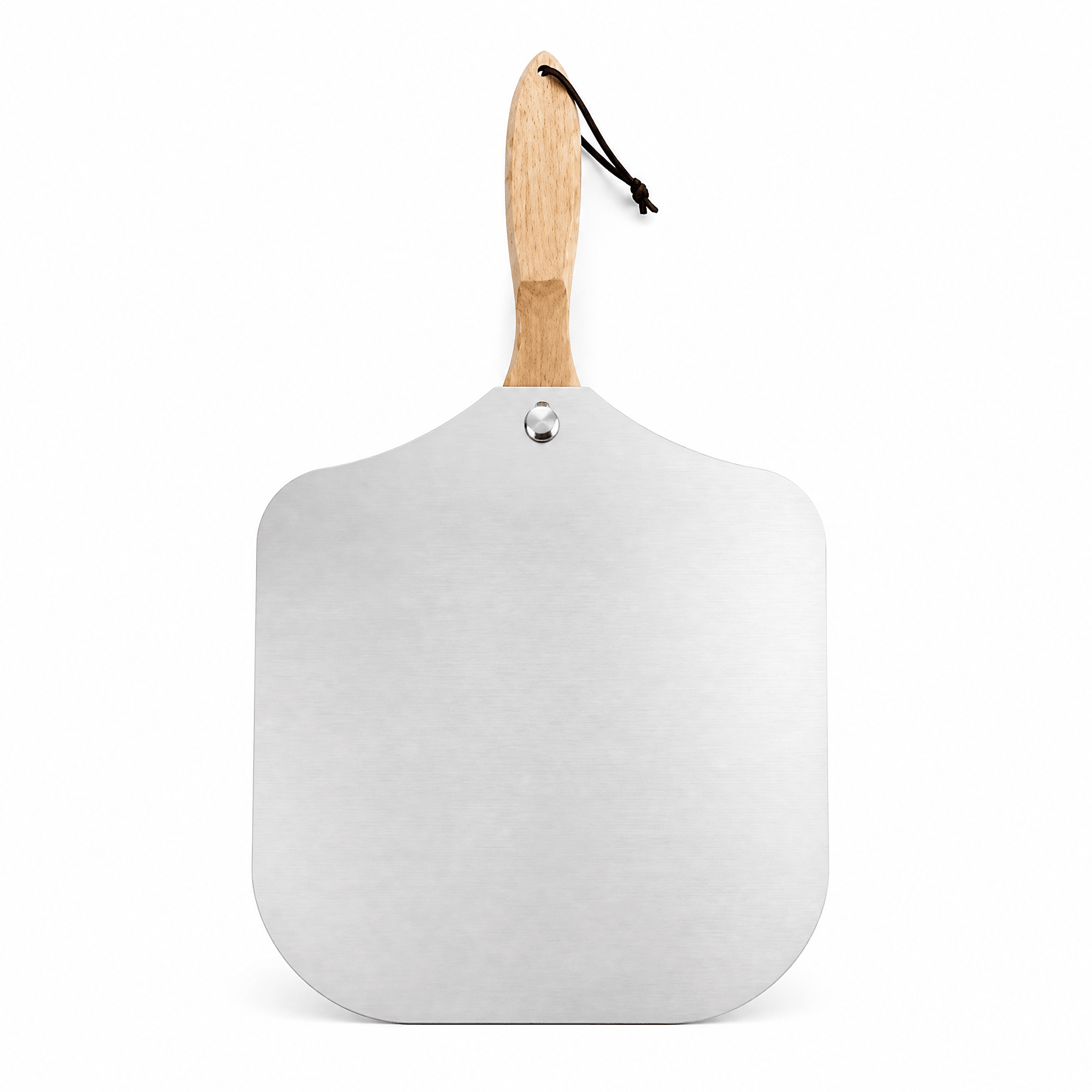 Foldable Stainless Steel Pizza Peel with Oak Handle