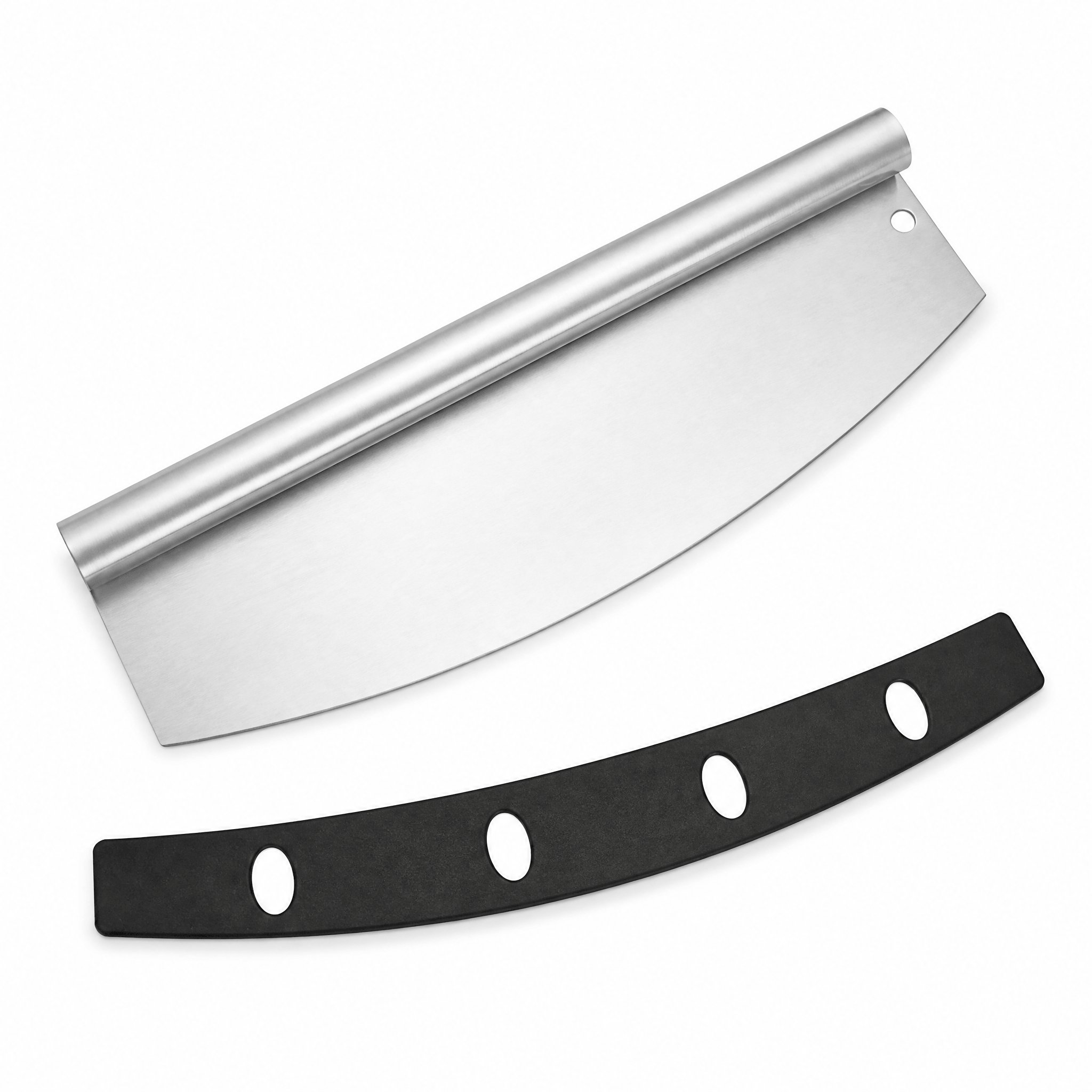 Single-Handle Pizza Rocker Knife - Image 4