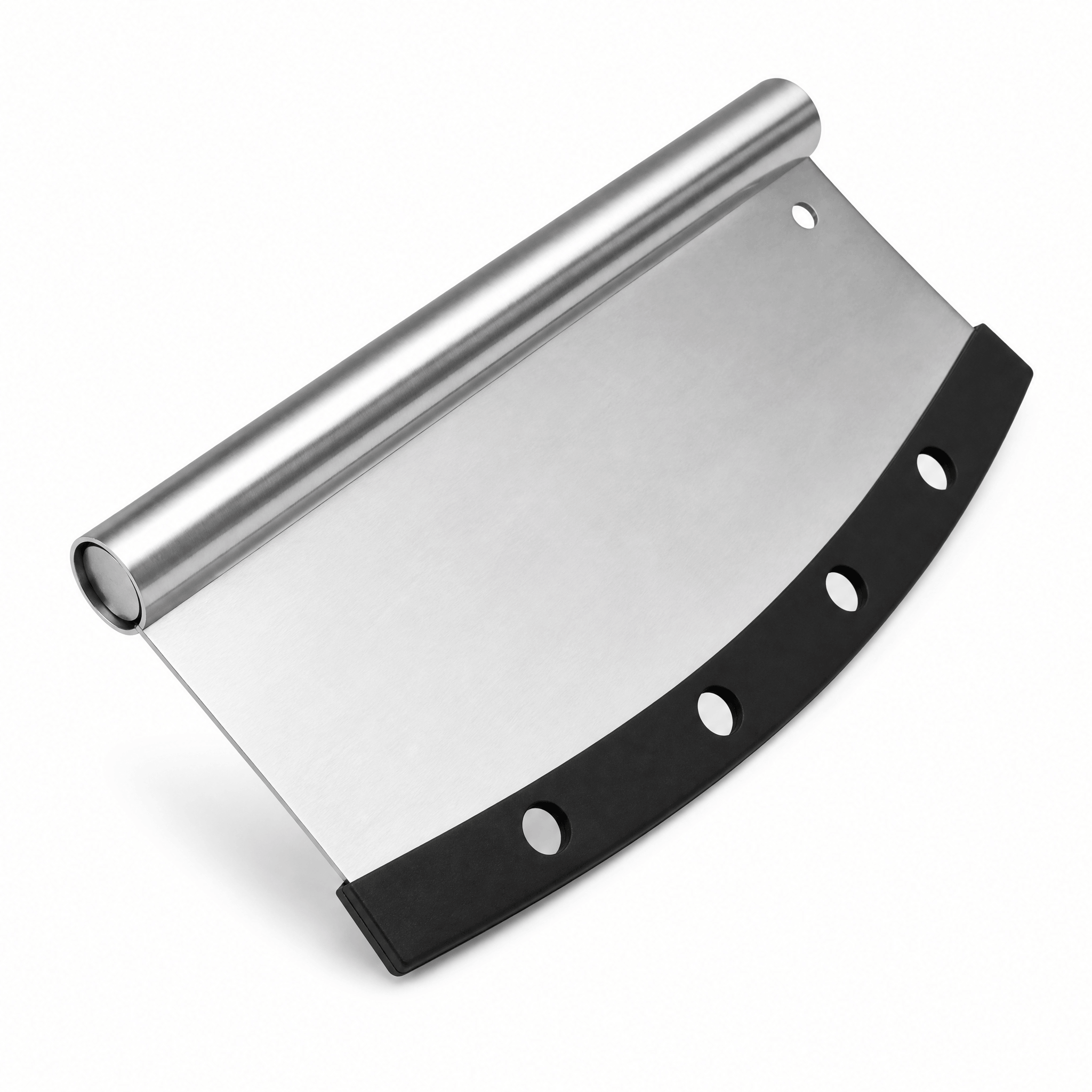 Single-Handle Pizza Rocker Knife