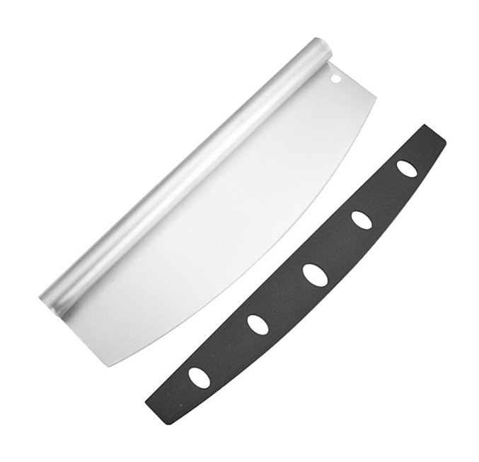 Single-Handle Pizza Rocker Knife - Image 2