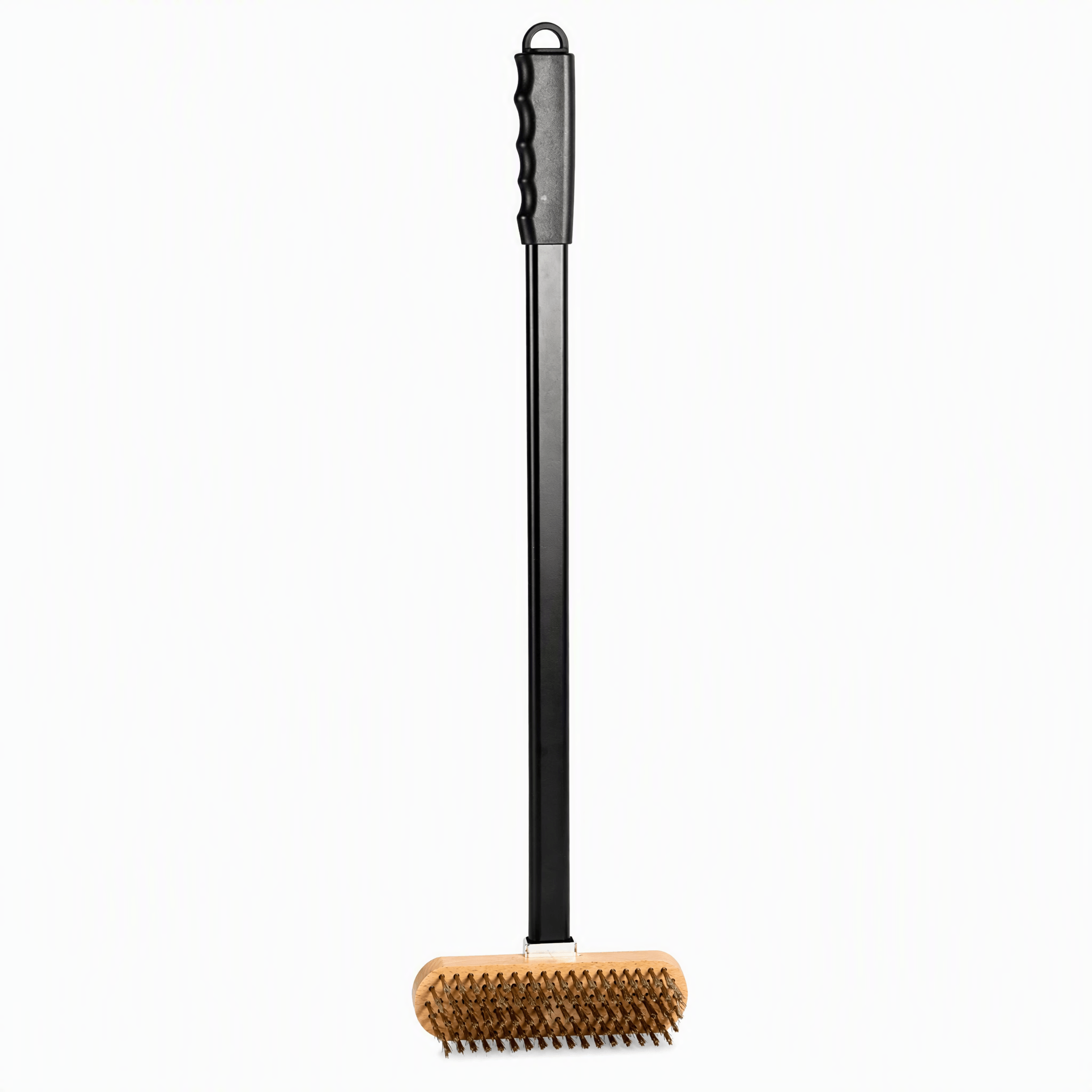 Long-Handle Brass-Bristle Oven Brush